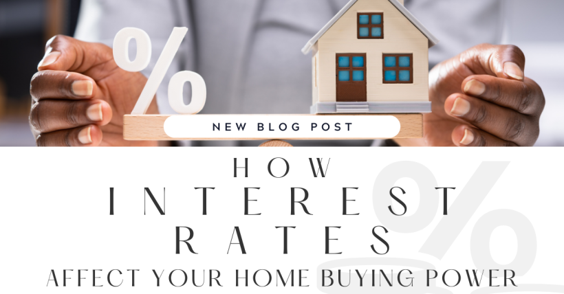 How Interest Rates Affect Your Home Buying Power